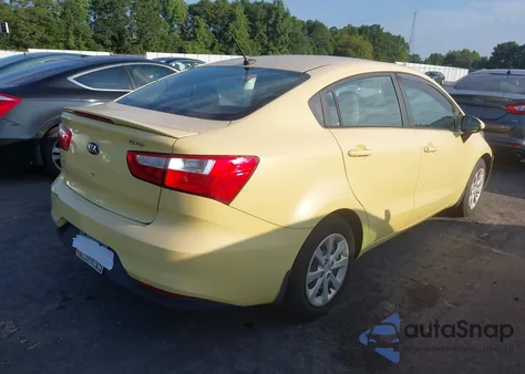 2016 Kia Rio Lx z USA, uszkodzony, nr VIN KNADM4A36G6590506